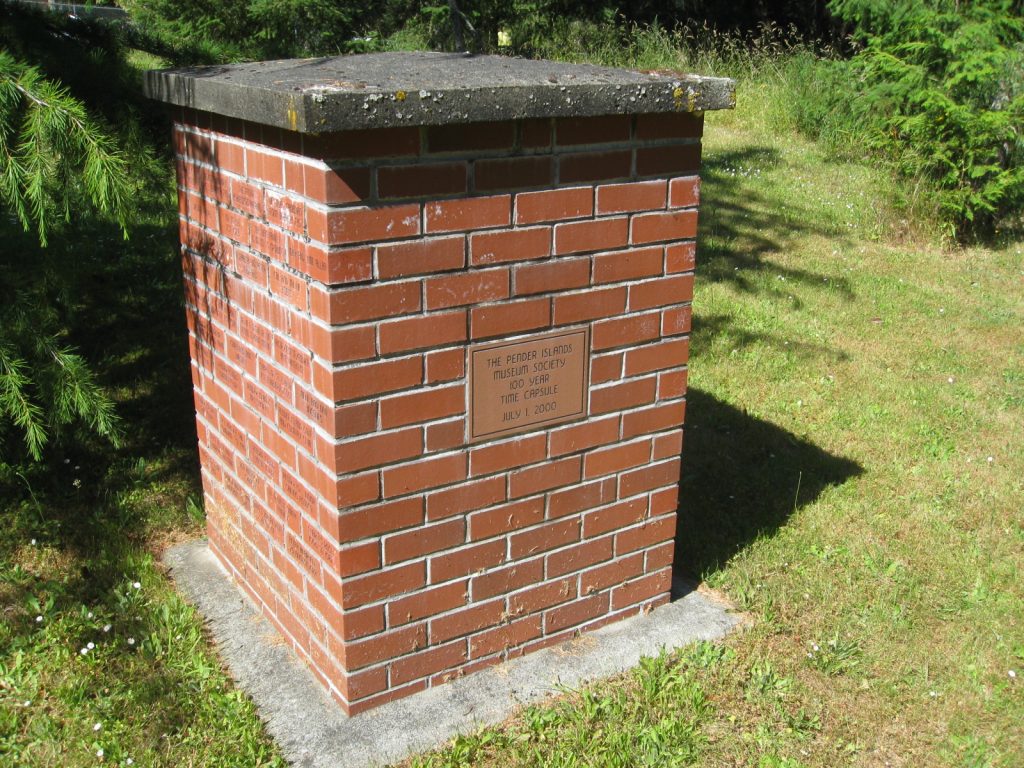 Time Capsule, Pender Cemetery