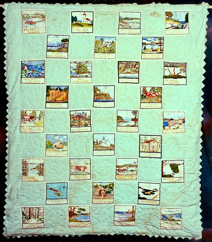Gulf Islands Patchwork Quilt