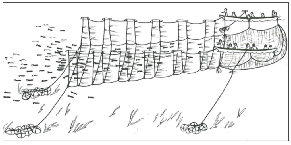 Reef Net Fishing Technology